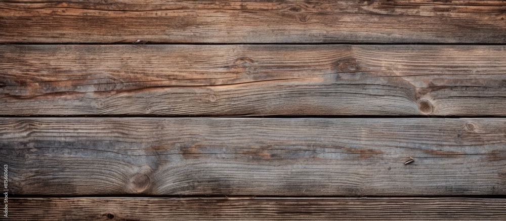 Poster old wood pattern and texture for background. copy space available