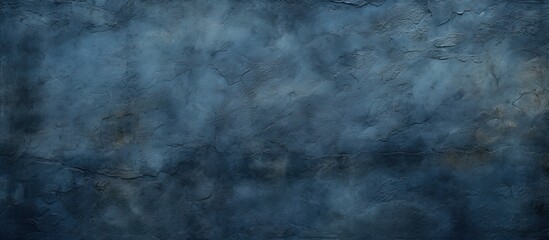 Obraz premium Beautiful Abstract Grunge Decorative Navy Blue Dark Stucco Wall Background. copy space available