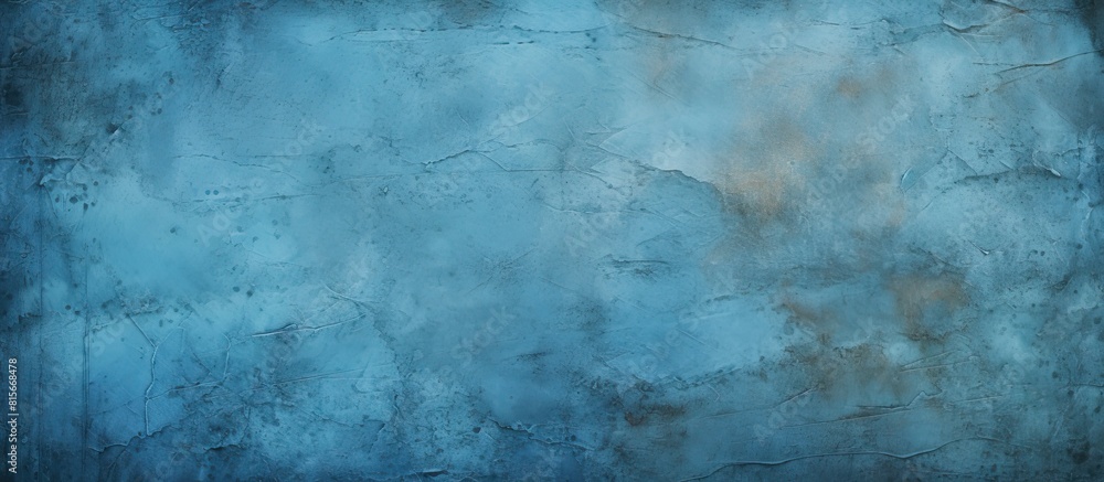 Fototapete Abstract background from blue concrete texture background on wall Vintage backdrop Picture for add text message Backdrop for design art work. copy space available