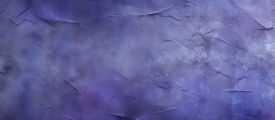Texture of violet or blue decorative plaster or concrete Abstract backdrop for design Art stylized banner with copy space for text