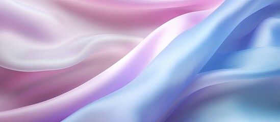 Obraz premium Pastel fabric motion texture background. copy space available
