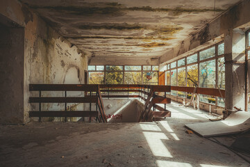 abandoned building, wrecked, urbex photography
