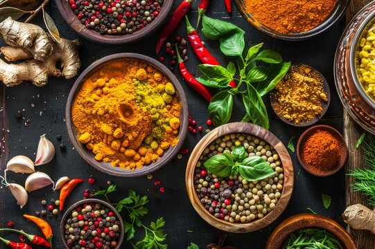 signature dishes from culinary various food