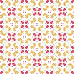 Illustration of seamless colorful patterns