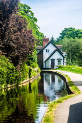 Obraz premium Llangollen, North Wales, UK.