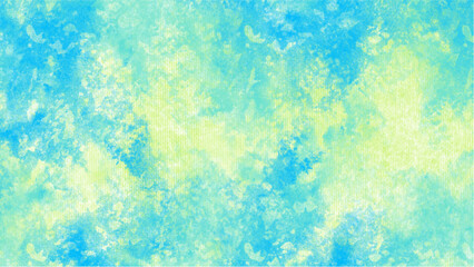 Abstract blue watercolor background.Hand painted watercolor. vector