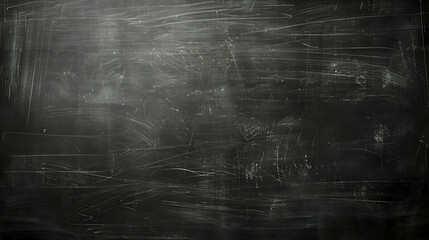 Chalk rubbed out on blackboard,generative ai