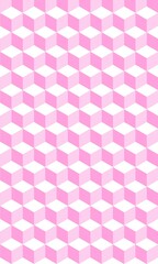 3d cube pattern background, 3D hexagon cube, abstract futuristic 3d floating cubic, digital technology machine, modren mosaic pattern 