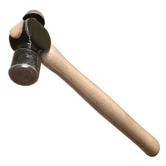 Ballpen Hammer Tool  isolated 3d rendered illustration