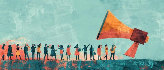 Concept of a public relations campaign