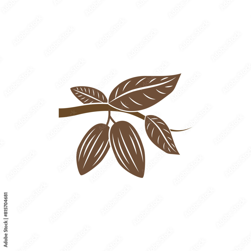 Leinwandbilder cocoa icon. simple illustration of cocoa vector icon for web design isolated on white background