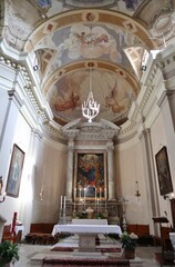 Nemi - Abside nella Chiesa di Santa Maria del Pozzo