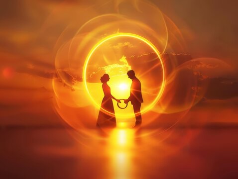 Show Gold Glow HUD icon of commitment