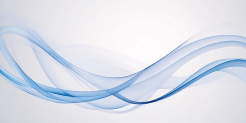 Fototapeta premium Bright neon energy lines on white background