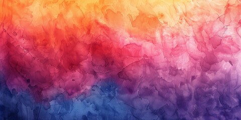 Colorful watercolor wash with rich, saturated hues and a dynamic, textured finish for an eyecatching background