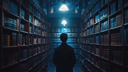 library, the librarian stands as a guardian of knowledge