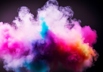 Naklejka premium The fireworks created a colorful explosion of dazzling colors.