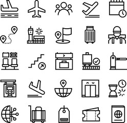 Airport Outline Icon