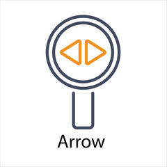 Arrow Vector icon 