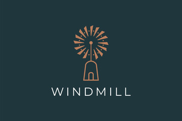 Windmill logo design