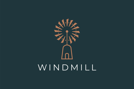 Windmill logo design