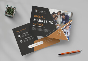 Digital Marketing Agency Post Card