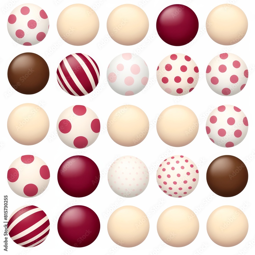 Poster high quality illustration. seamless candy pattern on transparent background for design projects