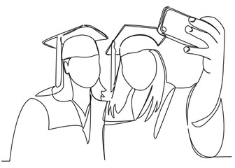 graduates are photographed