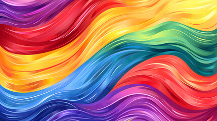 A minimalist rainbow gradient background