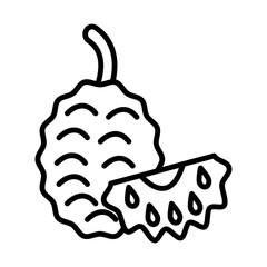 Jackfruit line icon