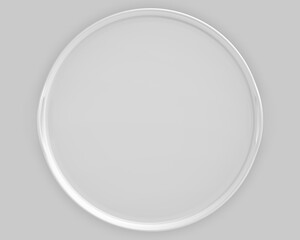 Food And Beer Tray and Bar Serving Tray For Branding, Blank  template 3d illustration.