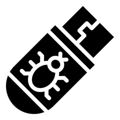 Boot Sector Glyph Icon Design