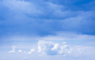 blue sky with cloud background
