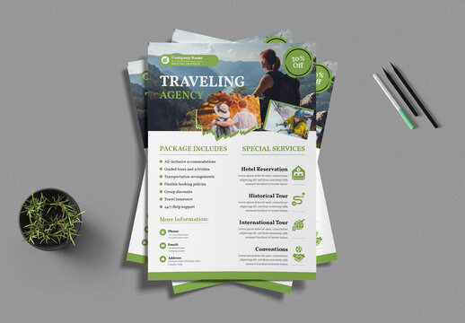 Traveling Agency Flyer Template