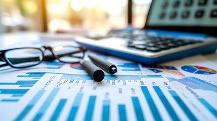 Budget planning and management concept. Company budget allocation for business or project management. Effective and smart budgeting. Business strategy and plan, cost control