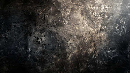 Backlight on black grunge texture as background