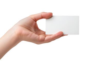 Fototapeta premium Empty notepad in hand of woman ,generative ai