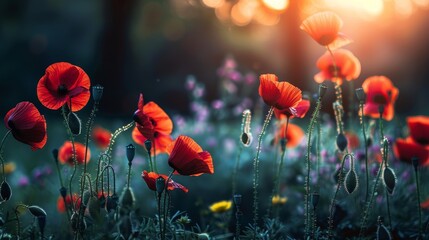 Obraz premium Memorial Day, American Flag, Memorial Day Background, Bald Eagle, Patriotic.