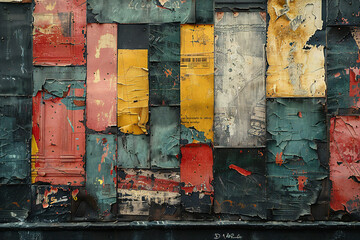 Grunge Urban Posters Texture Background
