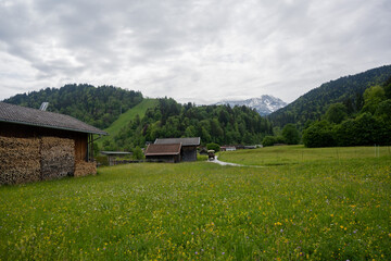 German mountain landscape