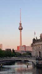 view of the Berlin Television tower  © VLAD_