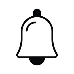 Visually perfect notification bell vector design, ringing bell icon