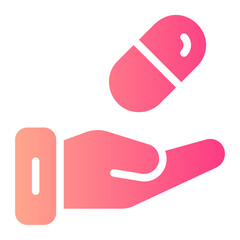 medicine gradient icon