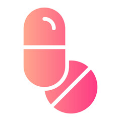 medicine gradient icon