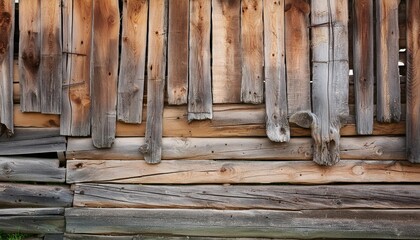 old wooden plank wall rustic background
