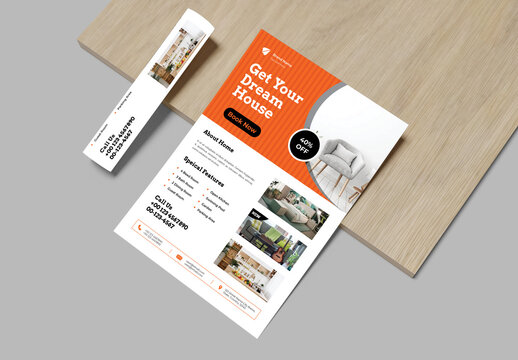 Realstate Flyer Template Layout