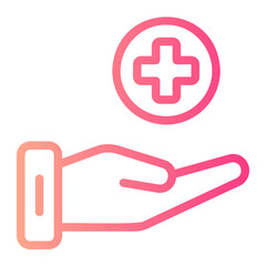 medicine gradient icon