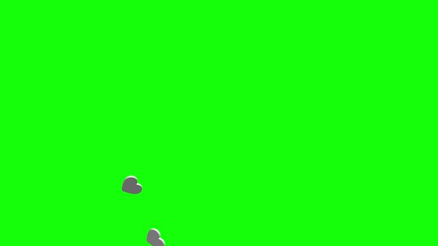 heart emoji green screen 