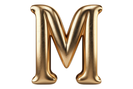 Bnh M isolated on transparent background