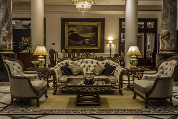 Comfy and Classy living room furniture, perfect for relaxing and enjoying your home.